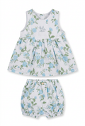Little Bluebird Dress and Bloomer Set | 0–3 Months