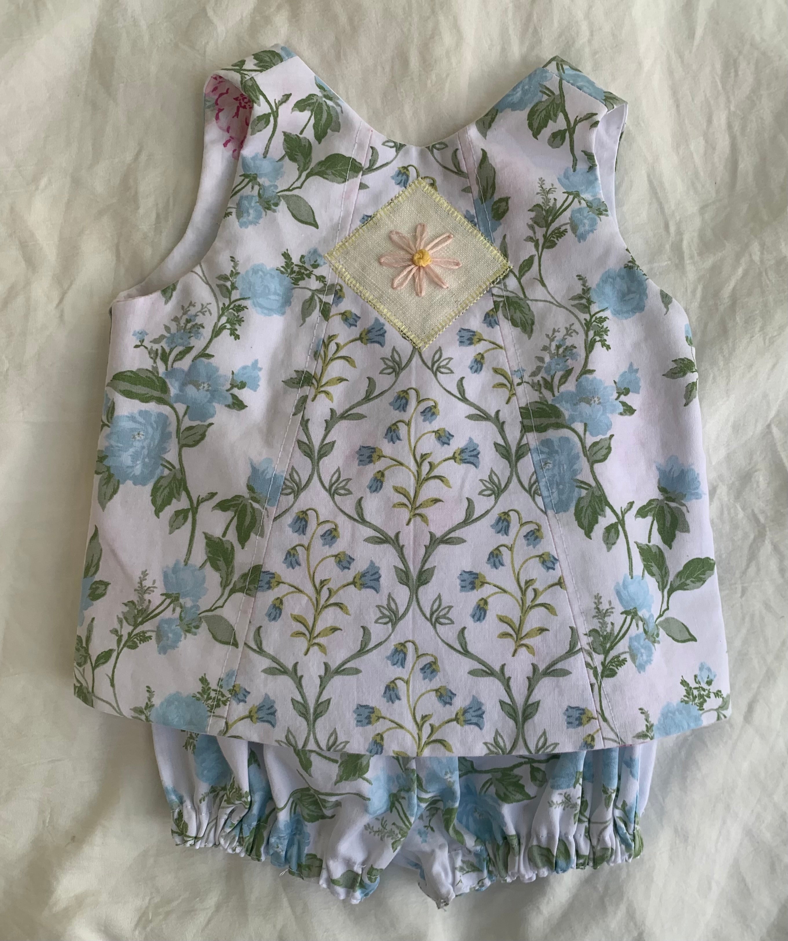 Birdie Bloom Heirloom diaper Set | 0–3 Months