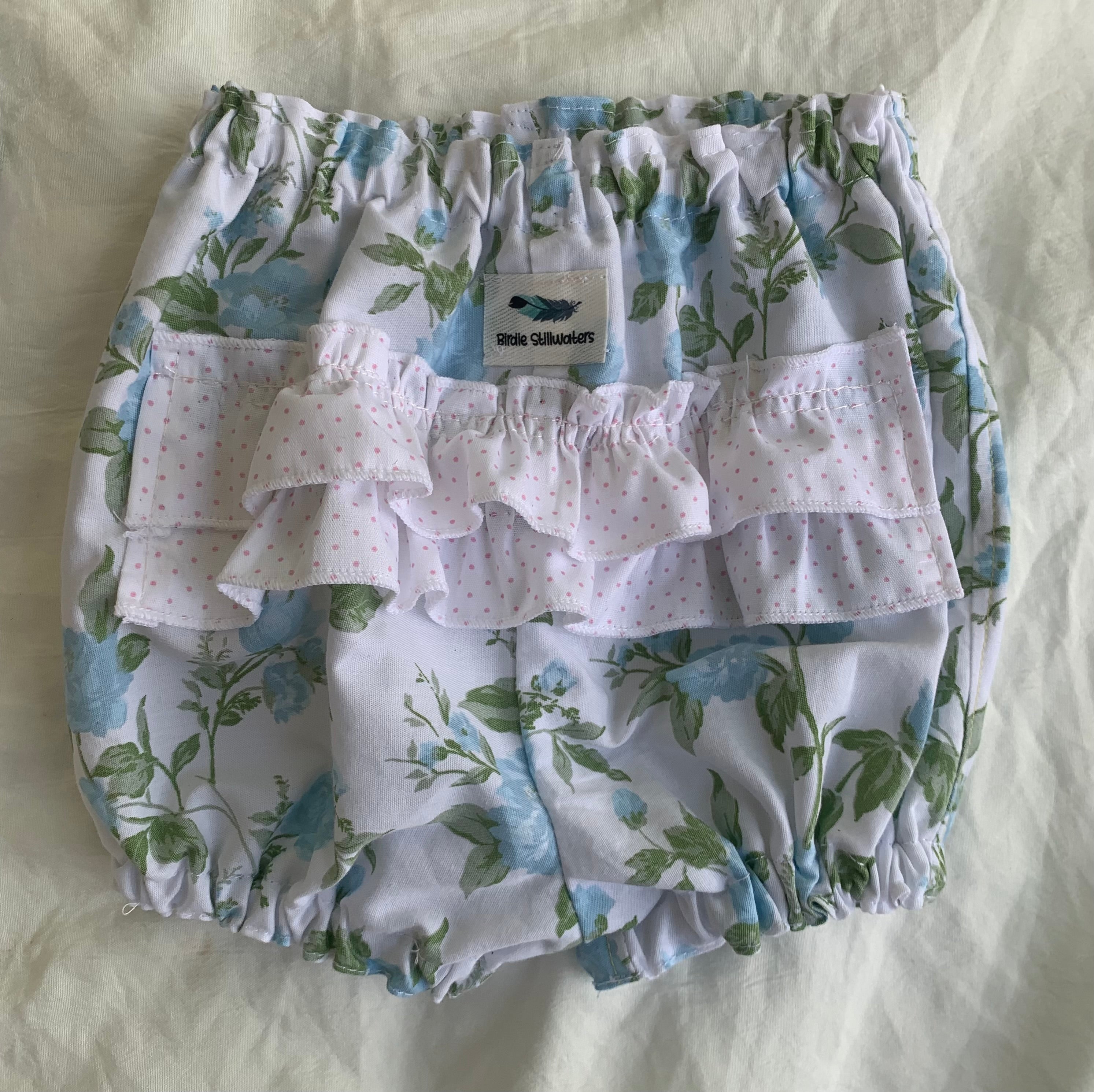 Birdie Bloom Heirloom diaper Set | 0–3 Months