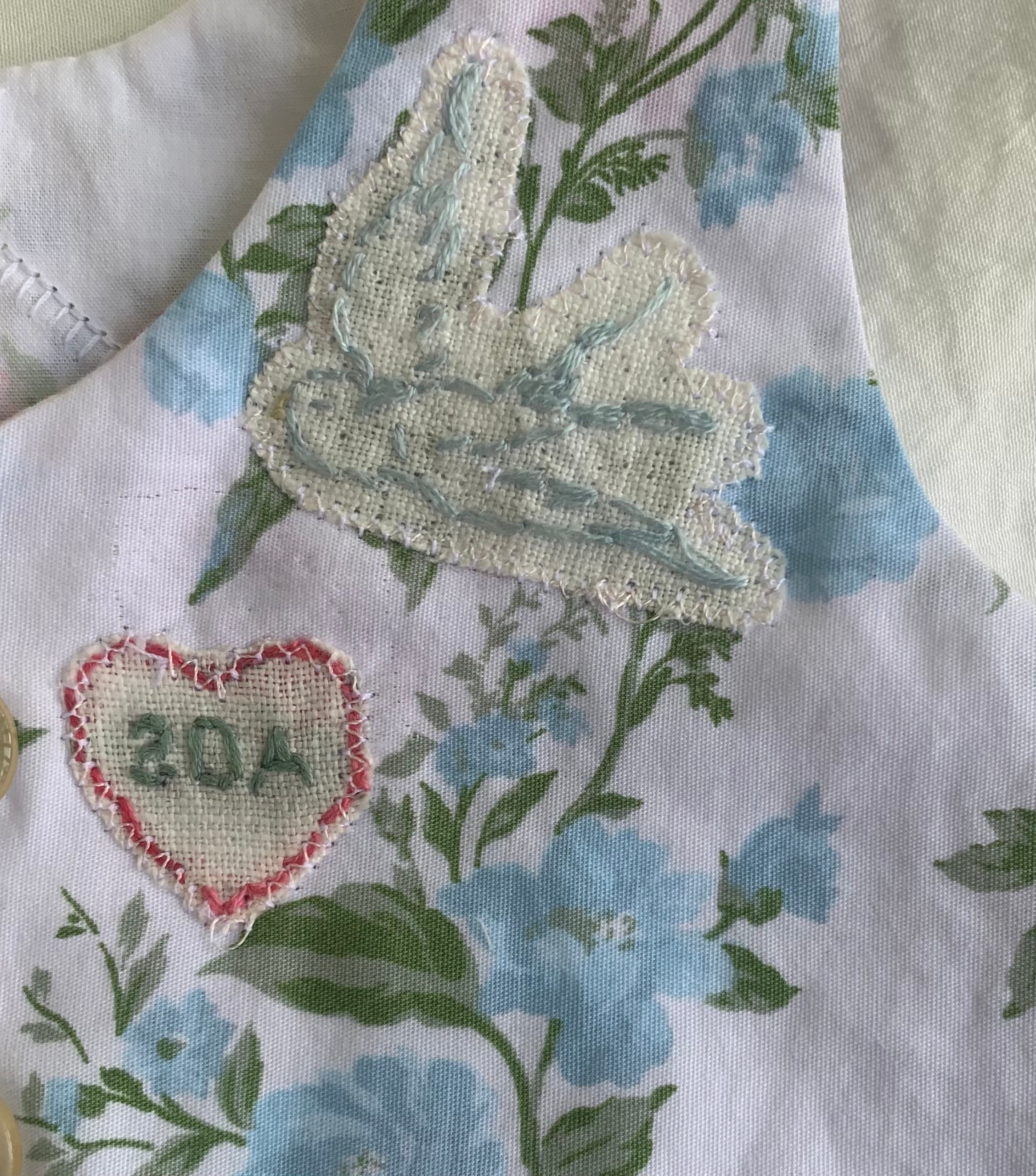 Birdie Bloom Heirloom diaper Set | 0–3 Months