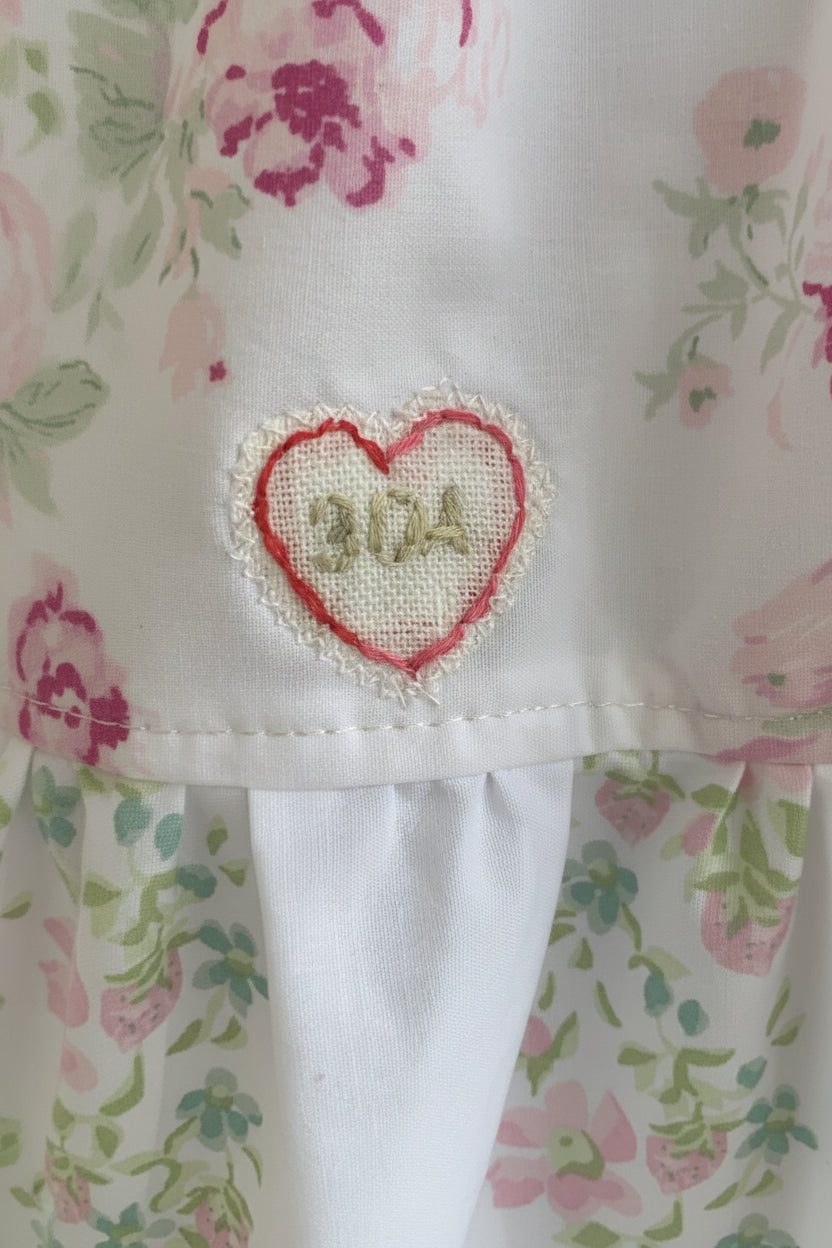 Hand-Embroidered 30A Heart Appliqué | +$8