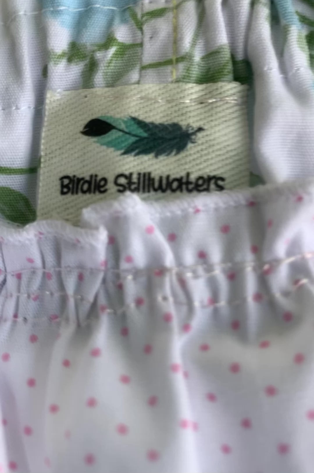 Little Bluebird Dress and Bloomer Set | 0–3 Months